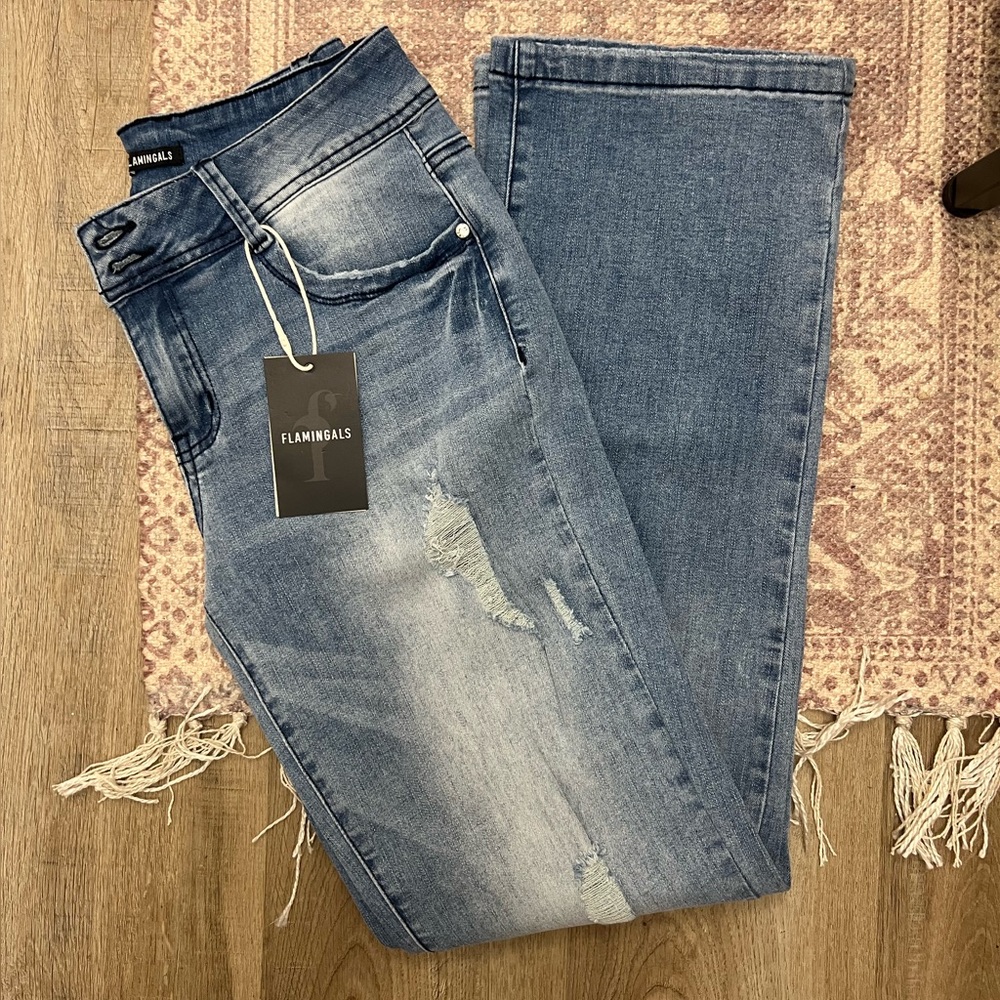 FLAMINGALS JEANS NWT